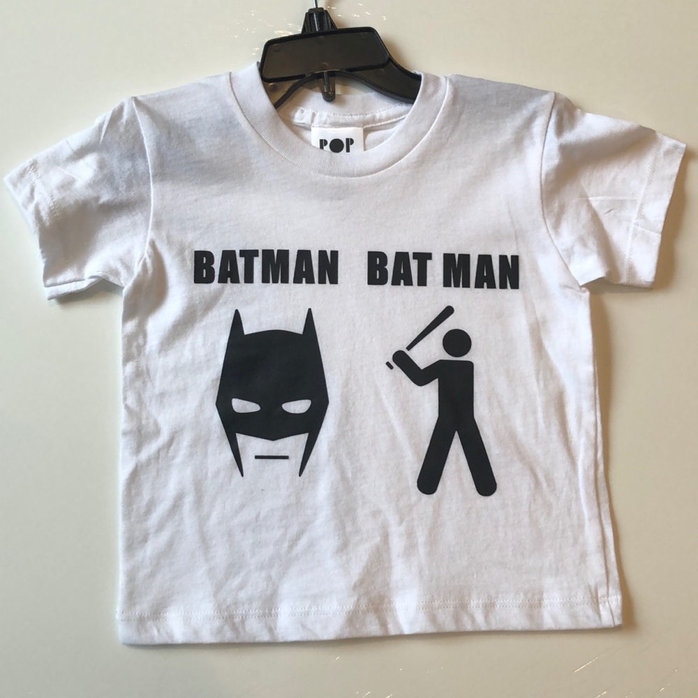 Pop Kids Boy Batman shirt